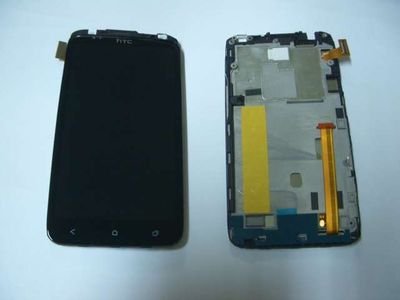 Display con Digitalizador Pantalla Táctil HTC ONE XL con Marco Negro