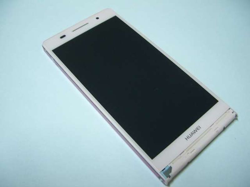 Pantalla Completa Huawei P6 Rosa con Marco