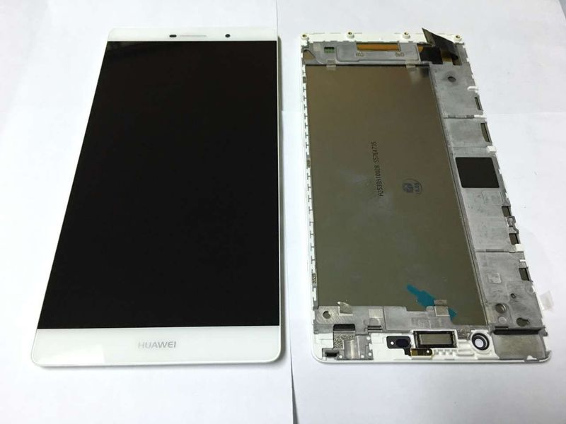 Pantalla Completa Huawei P8 Max con Marco Blanco