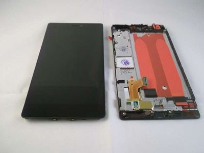 Pantalla Completa Huawei P8 Negro con Marco