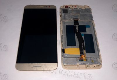 Pantalla Completa Huawei Nova Plus Dorado con Marco