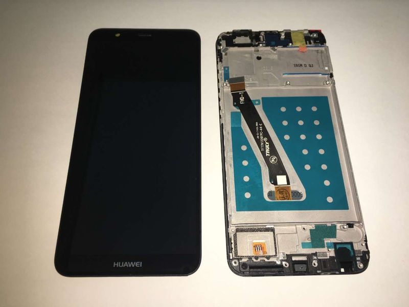 Pantalla Completa Huawei P Smart Negro Con Marco