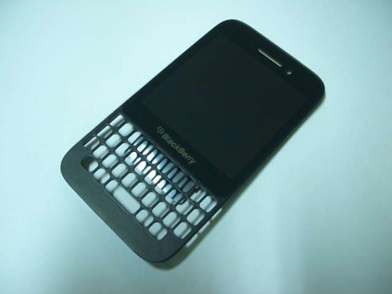 Pantalla Completa BlackBerry Q5 Negra + Carcasa Fronta