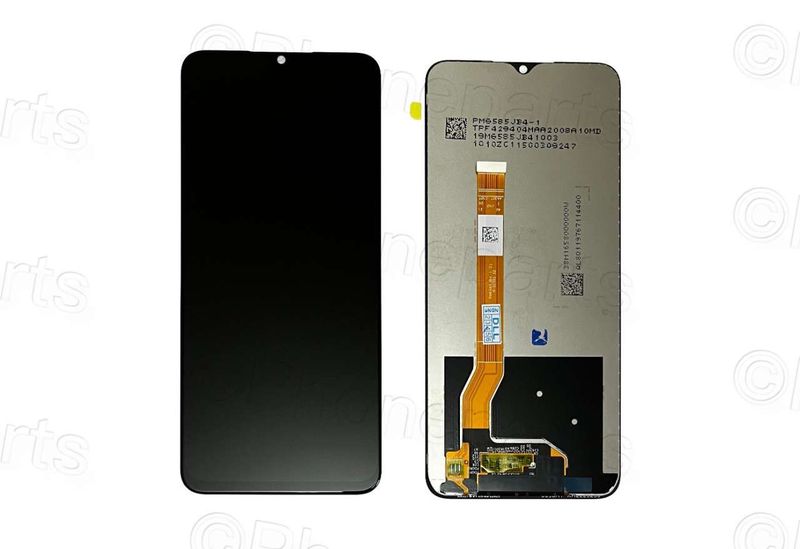Pantalla Completa Oppo Realme C35 / Narzo 50A Prime 4G 2022 Negro sin Marco