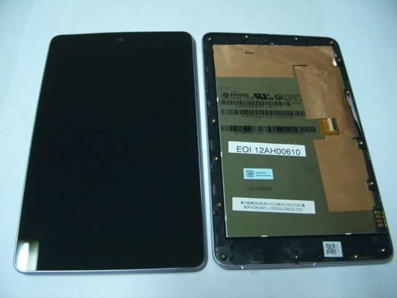 Pantalla Completa Asus Nexus TAB 7 VS 2012 Negro SIN MARCO