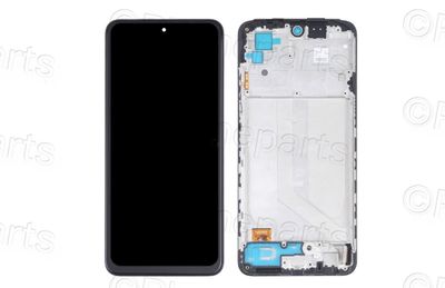 Pantalla Completa Xiaomi RedMi Note10 4G, RedMi Note 10S 4G, Poco M5s 2022 Negro con Marco