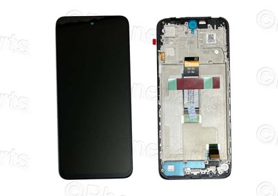 Pantalla Completa Xiaomi RedMi12 4G/5G Negro con Marco