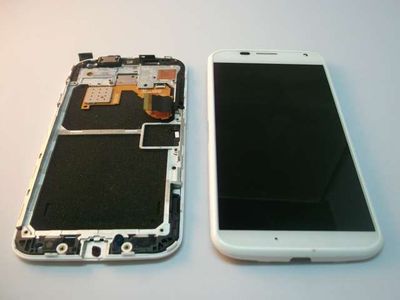 Pantalla Completa Motorola MOTO X XT1060 Blanco con Marco