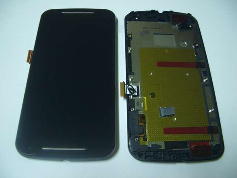 Pantalla Completa Motorola XT1068 XT1072 Moto G2 2014 Negro con Marco