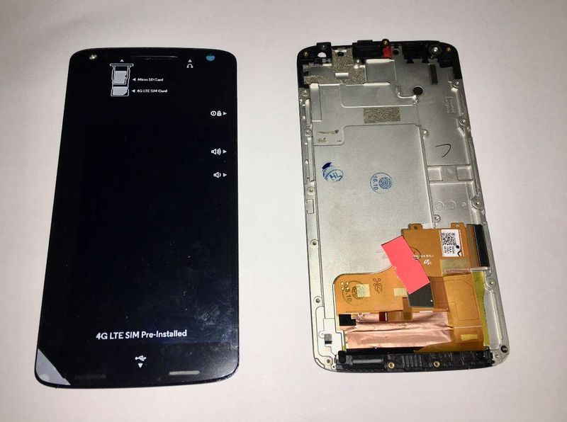 Pantalla Completa Motorola Moto X Force XT1580 Negro