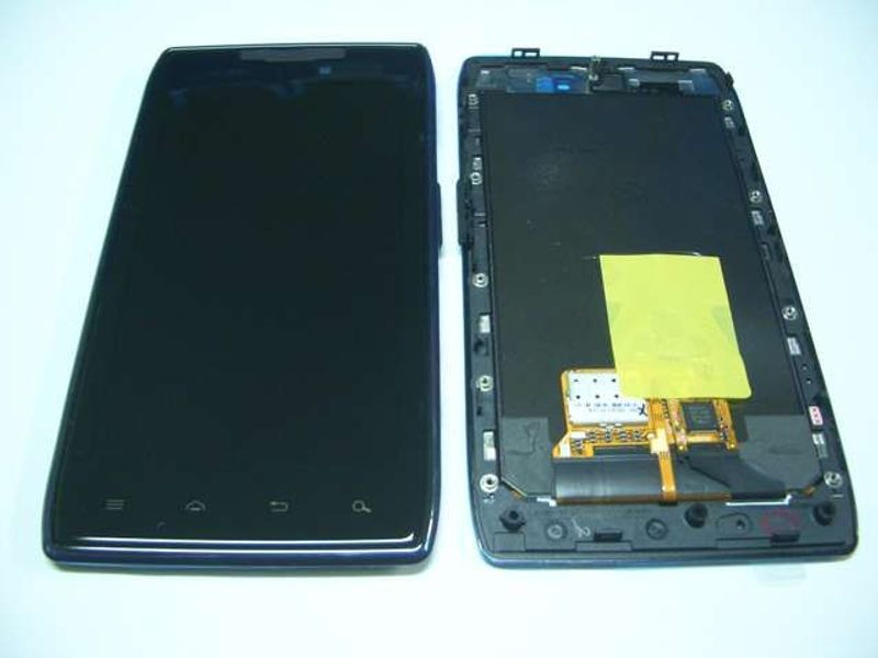 Display / LCD+ Digitalizador / Pantalla Táctil Motorola XT910 Raz Maxx Con Marco