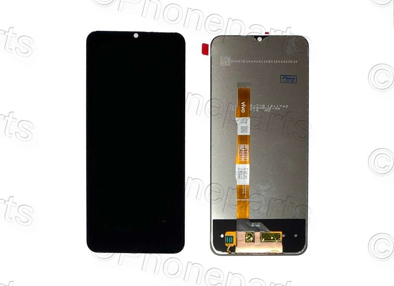 Pantalla Completa Vivo Y21s Negro sin Marco