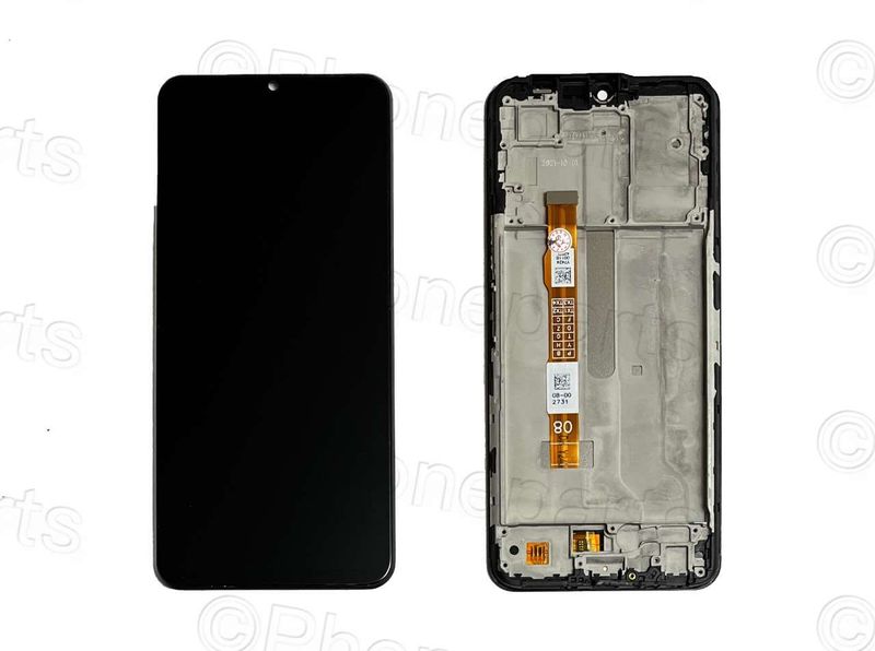 Pantalla Completa Vivo Y74s / Y76s Negro con Marco