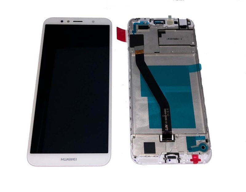 Pantalla Completa Huawei Y6 2018 Blanco con Marco