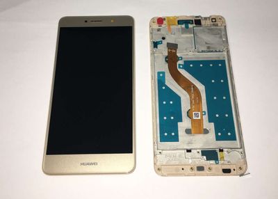 Pantalla Completa Huawei Y7 2017, Y7 Prime, Enjoy7+, Nova Lite, TRT-L21A, TRT-L21X, TRT-LX3, TRT-LX1 Dorado CON Marco