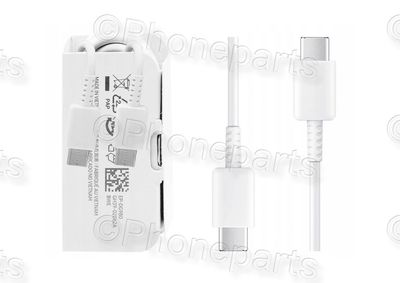Cable de Datos Original Samsung TipoC a TipoC 1m 60W Blanco