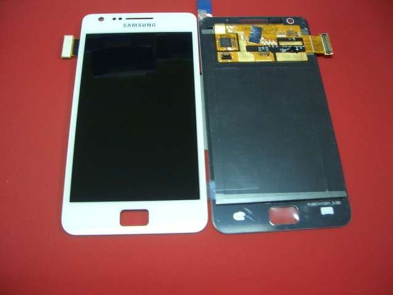 Display con Digitalizador Pantalla Táctil Samsung I9100 Blanco Galaxy S2 CON MARCO