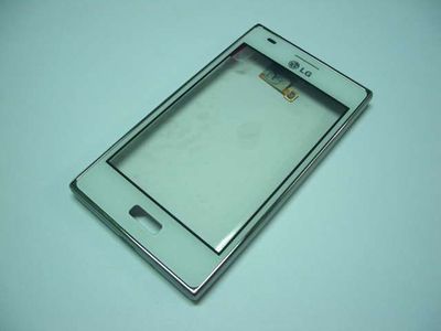 Digitalizador / Pantalla Táctil con Marco LG E610 Blanco Optimus L5
