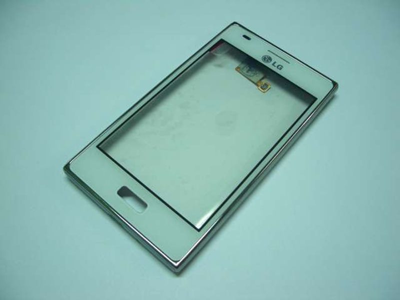 Digitalizador / Pantalla Táctil con Marco LG E610 Blanco Optimus L5