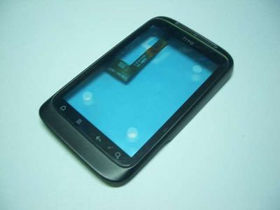 Digitalizador Pantalla Táctil con Marco HTC G13 Wildfire S Versión 2 Negra