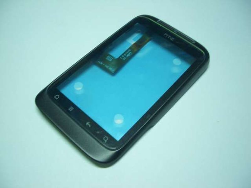 Digitalizador Pantalla Táctil con Marco HTC G13 Wildfire S Versión 2 Negra