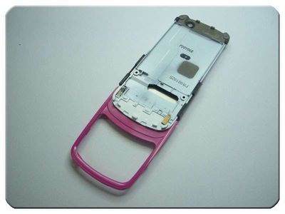 Carcasa Deslizante Samsung S3030 Blanca / Rosa
