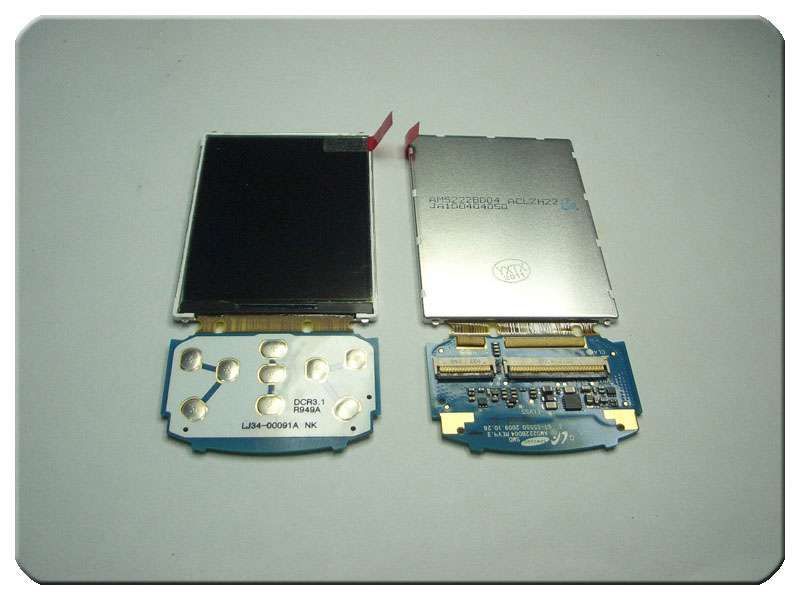 Display / LCD Con Placa Teclado Funcional Samsung S5550