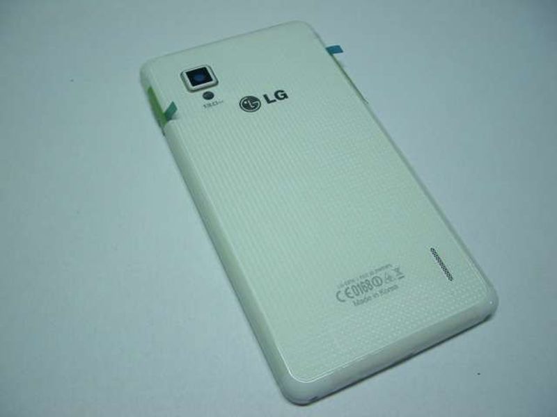 Tapa Batería Carcasa Trasera LG E975 Optimus G Blanca