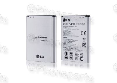 Batería LG BL-54SH L90 D405N D405, L80 D373, G3s D722, Bello D331 D335, G4c H525n, Magna H500f, X150 2540mA