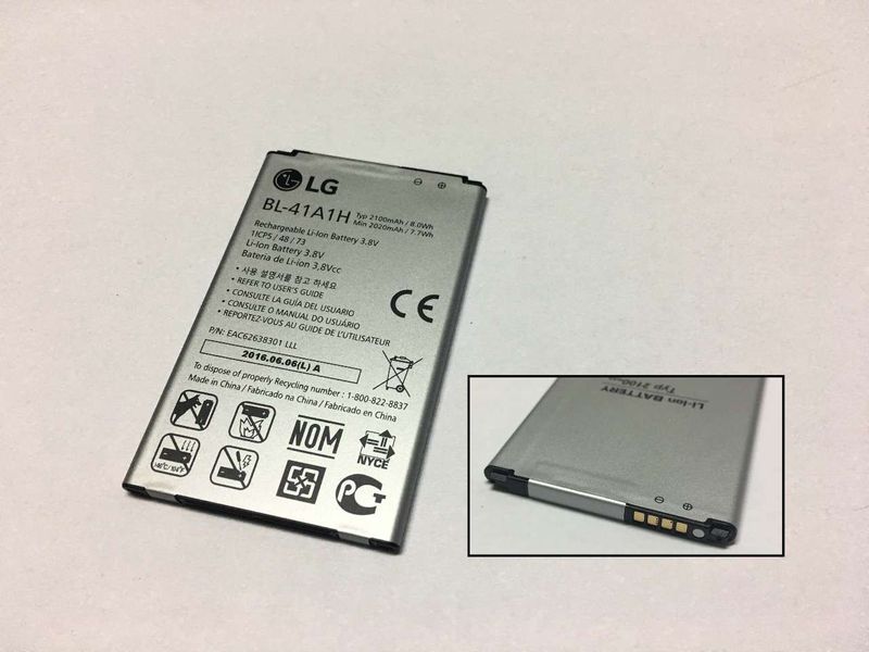 Batería LG BL-41A1H F60 D390N 2100mAh