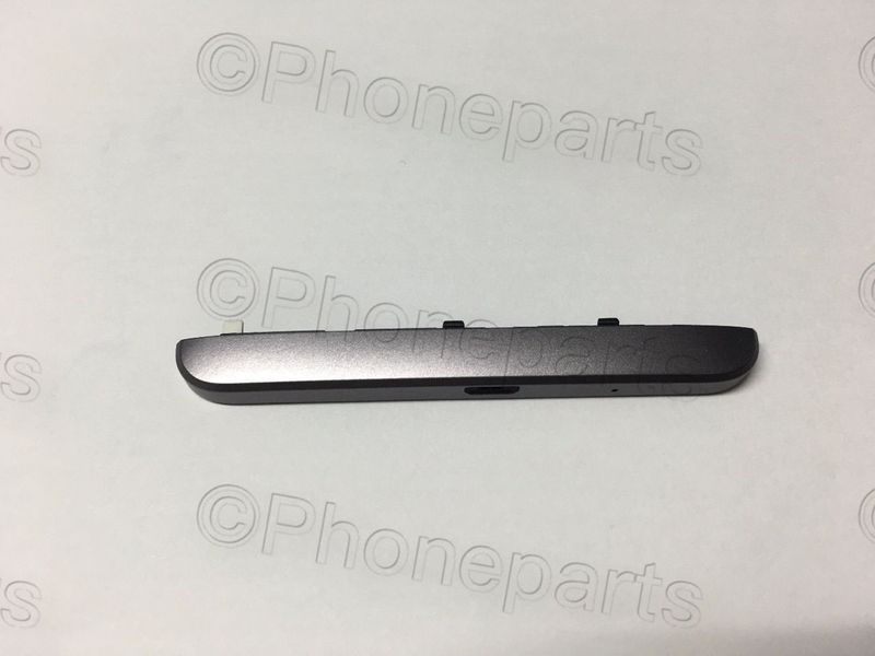 Embellecedor Carcasa Inferior Huawei Mate7 Negro / Gris