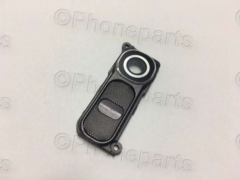 Embellecedor Lente con Lente de Cámara y Botón LG G4 H815 Negro
