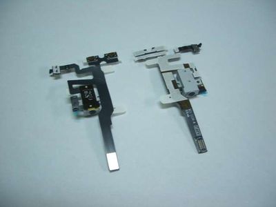 Cable Flex con Conector Audio Blanco Apple iPhone 4S Cable Flex