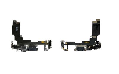 Cable Flex Conector Carga Lightning con Micro Apple Iphone14 Negro