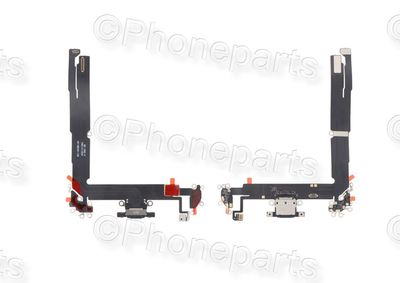 Conector de Carga Negro para Apple iPhone 16 Plus