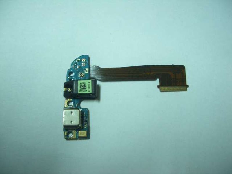 Cable Flex con Placa Conector Carga Micro USB Jack Audio y Micro HTC M8