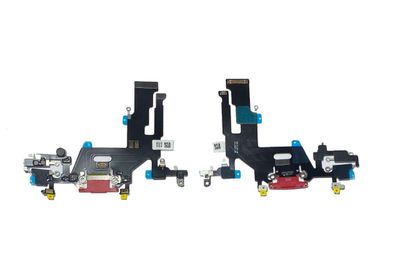 Cable Flex Conector Carga con Micro Apple Iphone11 Rojo