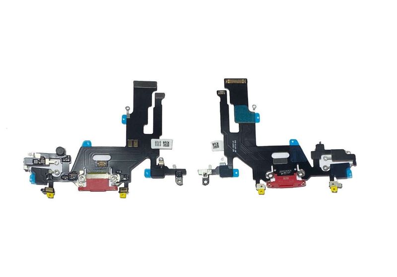 Cable Flex Conector Carga con Micro Apple Iphone11 Rojo