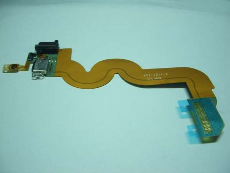 Cable Flex Conector Carga Jack Audio Boton Menu Apple IPOD Touch 5Th Negro