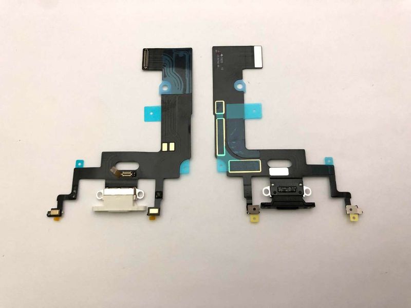 Cable Flex Conector Carga con Micro Apple Iphone XR Blanco