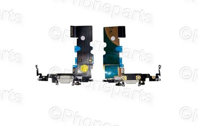 Cable Flex Conector Carga con Micro Apple Iphone8, Iphone SE 2020/2022 Blanco