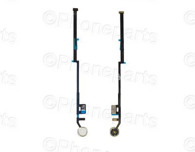 Cable Flex Botón Menú (Home) Apple IPad 10.2- 7th 8th Gen (2019/2020) A2197 A2198 A2200 A2270 A2428 A2429 A2430 Blanco