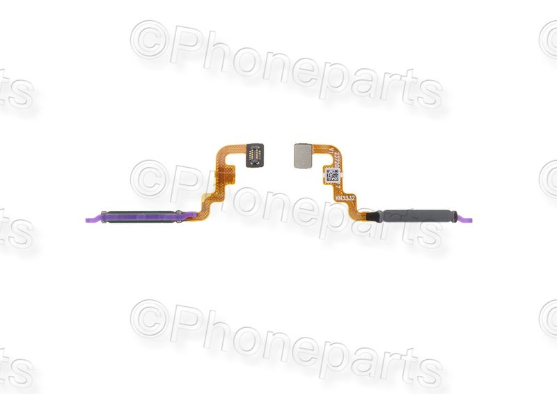 Cable Flex Botón Huella Negra Xiaomi Redmi Note 12S