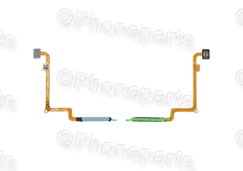 Cable Flex Botón Huella Azul Xiaomi Redmi 12C 5G