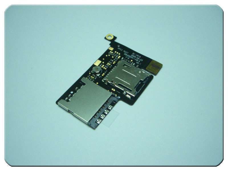 Cable Flex con Placa Lector SIM y Tarjeta Memoria HTC G5, G7, Ne