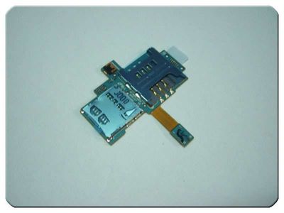 Cable Flex con Lector SIM y Tarjeta Memoria Samsung I9000 i9003 Galaxy