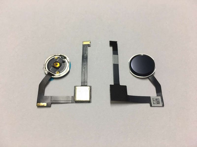 Cable Flex Botón Menú con Sensor Huella Apple Ipad Air2 Negro