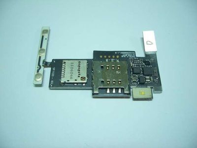 Flex Placa Lector SIM Tarjeta Memoria LG P970 con Botones Laterales