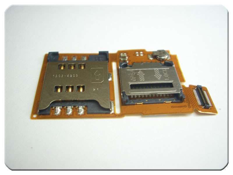 Cable Flex con Lector SIM y Tarjeta M2 Sony-Ericsson W350