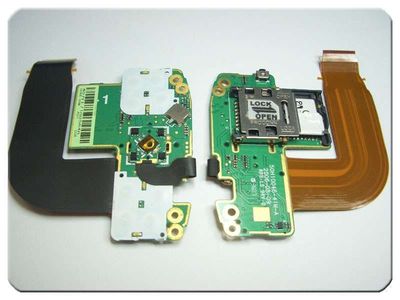 Cable Flex con Placa Teclado y Lector SIM y T.M. HTC P3300